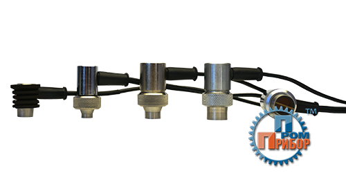 Преобразователи ультразвуковые контактные прямые раздельно-совмещенные