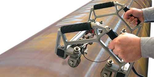 Ультразвуковой сканер ДВМ 2.2 М для механизированного контроля сварных стыковых соединений